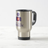 Mug De Voyage Pitbull Terrier américain (Devant droit)