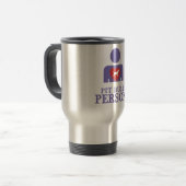 Mug De Voyage Pitbull Terrier américain (Devant gauche)