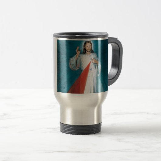 Mug De Voyage pitié divine (Devant droit)