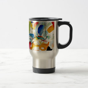 Mug De Voyage PixDezines Kandinsky 1913 Bataille Navale Improv 3