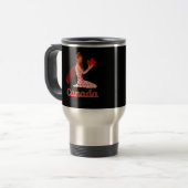 Mug De Voyage Pixie canadienne avec feuille d'érable (Devant gauche)