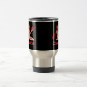 Mug De Voyage Pixie canadienne avec feuille d'érable (Centre)