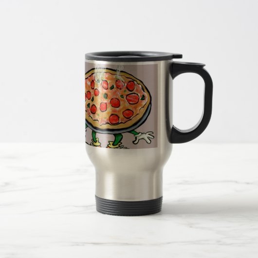 Mug De Voyage Pizza (Droit)