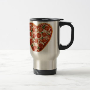 Mug De Voyage pizza au coeur