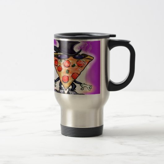Mug De Voyage Pizza classique (Droit)