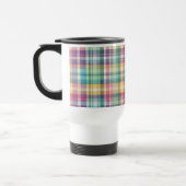 Mug De Voyage Plaid au printemps/Pâques/tartan (Gauche)