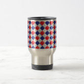 Mug De Voyage Plaid de bannière étoilée (Centre)