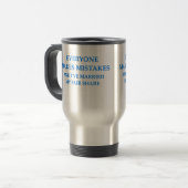 Mug De Voyage plaisanterie de divorce (Devant gauche)