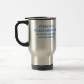 Mug De Voyage plaisanterie de divorce (Gauche)