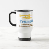 Mug De Voyage Plaisanterie drôle de trompette (Gauche)