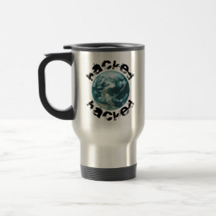 Mug De Voyage planète Terre piratée