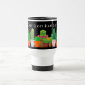 Mug De Voyage Plante Drôle Dame Cactus Succulent (Centre)