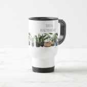 Mug De Voyage Plante fou Lady Pot Plante & Cactus Bone Travel M (Devant droit)