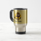 Mug De Voyage Platypus giving thumbs up cartoon (Devant gauche)