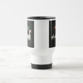 Mug De Voyage "Plomb Avec Amour" Canette de café de voyage (Centre)