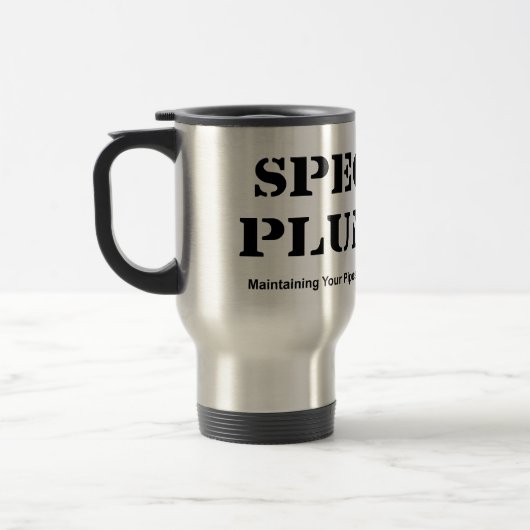 Mug De Voyage Plombier de Spéc. Ops (Gauche)