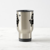 Mug De Voyage Plug Life Cute Black Electric Voiture (Centre)