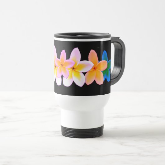 Mug De Voyage Plumeria (Devant droit)