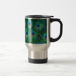 Mug De Voyage plumes de paon