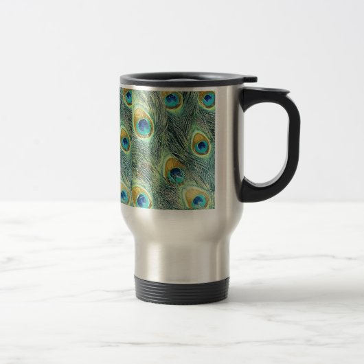 MUG DE VOYAGE PLUMES DE PAON (Droit)