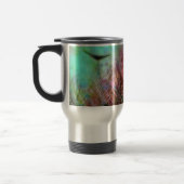 Mug De Voyage Plumes de paon pastel (Gauche)