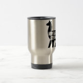 Mug De Voyage Plus de lamas moins de drame (Centre)