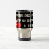 Mug De Voyage Plus d'enfants soldats se déplacent/se déplacent (Centre)