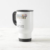 Mug De Voyage PMHNP Empreinte de léopard Psychiatrie Santé menta (Devant gauche)