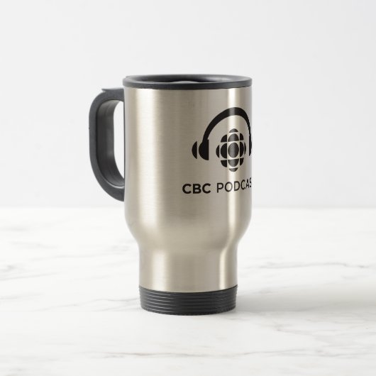 Mug De Voyage Podcasts CBC (Devant gauche)