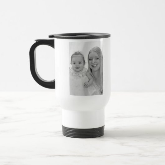 Mug De Voyage Poème de souhait de la maman I (Gauche)