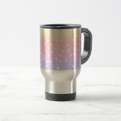 Mug De Voyage Point Rainbow Ombre Polka (Devant droit)