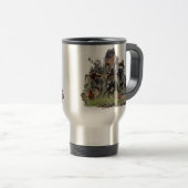 Mug De Voyage Pointeur À poils durs allemand (Devant droit)