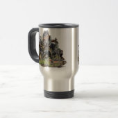 Mug De Voyage Pointeur À poils durs allemand (Devant gauche)