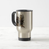 Mug De Voyage Pointeur À poils durs allemand (Devant gauche)