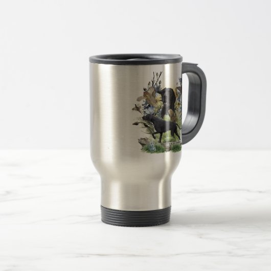 Mug De Voyage Pointeurs germains (GSP) (Devant droit)