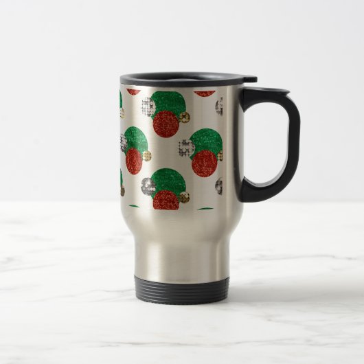 Mug De Voyage points de noël séquentiel (Droit)