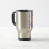 Mug De Voyage Points en rose (Devant gauche)