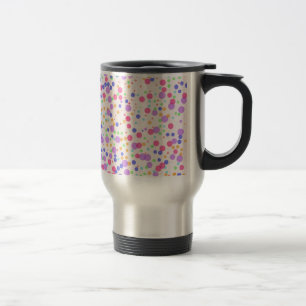 Mug De Voyage Points en rose