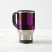Mug De Voyage points pourpres (Devant gauche)