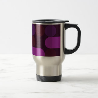 Mug De Voyage points pourpres