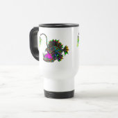 Mug De Voyage Poisson de pêche électrique (Devant gauche)