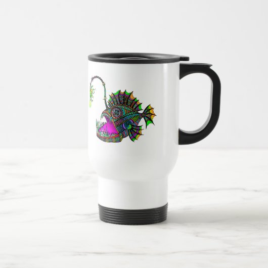 Mug De Voyage Poisson de pêche électrique (Droite)
