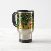 Mug De Voyage Poisson de truite Brown (Devant gauche)