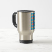 Mug De Voyage Poisson Et Motif D'Épée (Devant gauche)