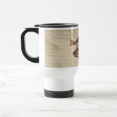 Mug De Voyage Poisson Perche rouge Art pêcheur (Gauche)