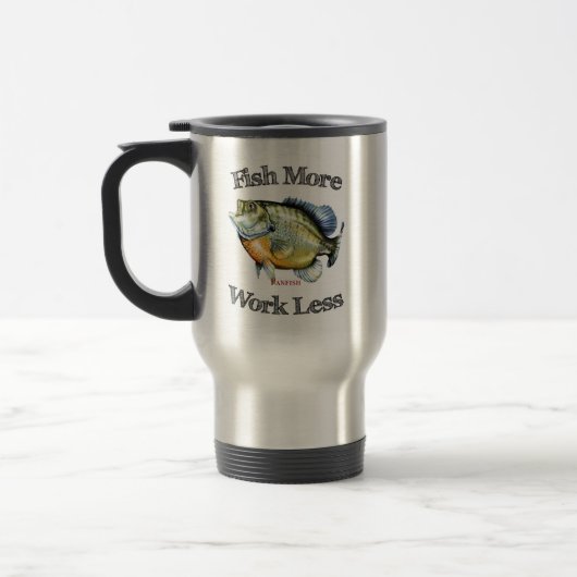 Mug De Voyage Poisson Plus Poisson-Poisson Moins (Gauche)