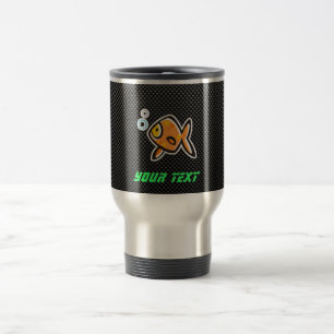 Mug De Voyage Poisson rouge lisse