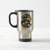 Mug De Voyage Poissons colorés de Poissons (Gauche)