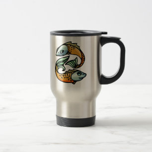 Mug De Voyage Poissons colorés de Poissons