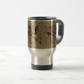 Mug De Voyage Poissons Constellation Hevelius 1690 Décor (Devant droit)